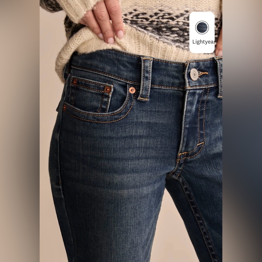 Lucky Brand Dark Wash Flare Jeans - Picture 3 of 11